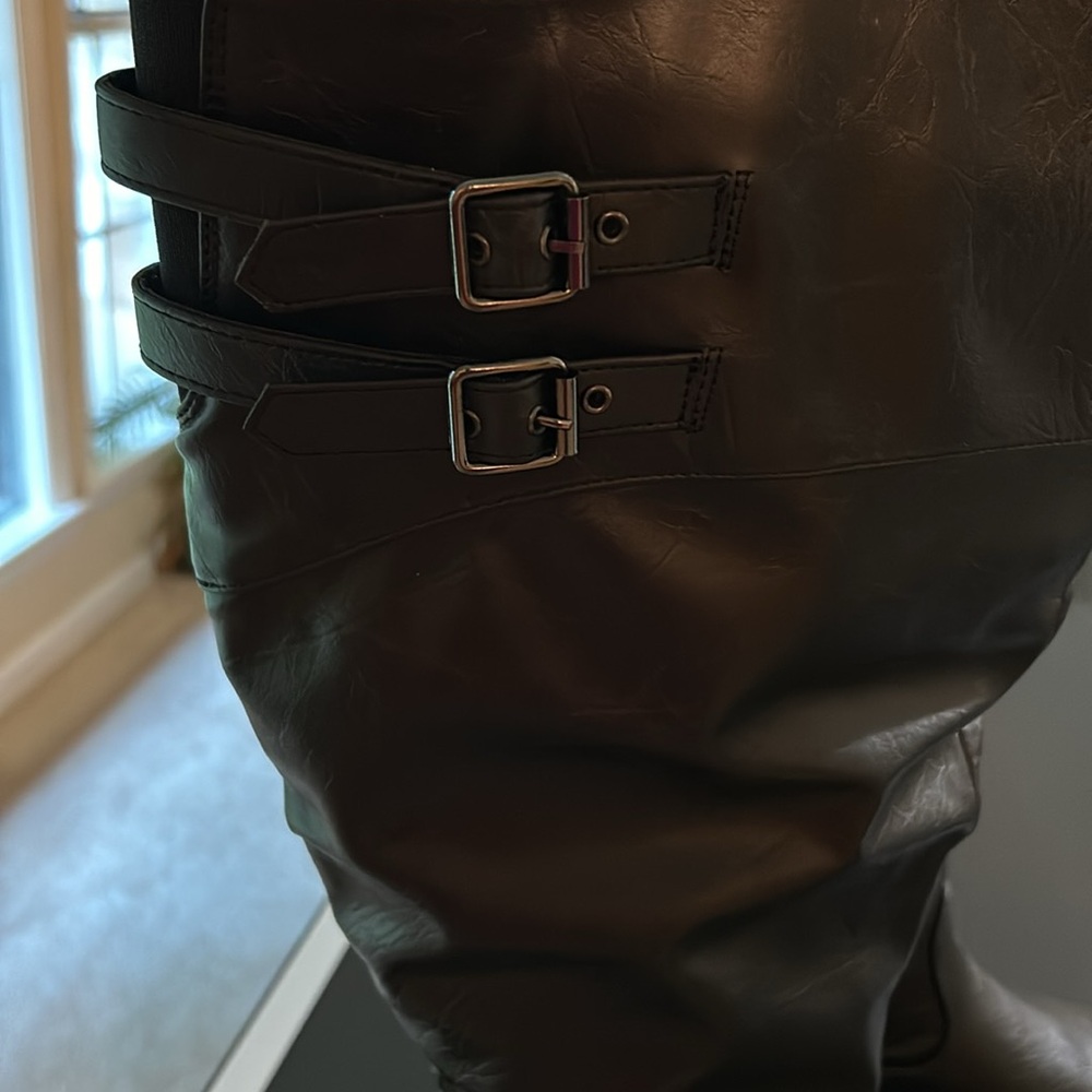 NEW Black Journee Collection Knee High XWC-Tori BOOTS Women’s Size 8.5 NIB - Picture 3 of 5